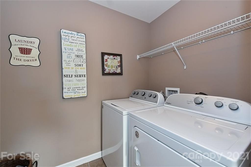 3006 Fallondale Road Waxhaw, NC 28173 - Photo 42 of 48 a utility room with dryer and washer