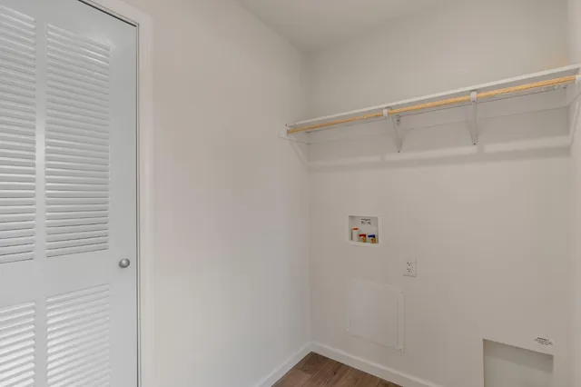 a view of a small space