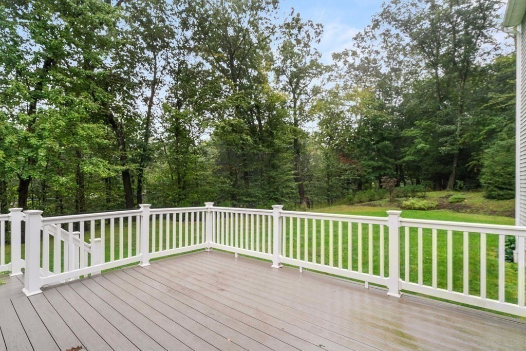 5 Bennett Road Wayland, MA 01778 - Photo 26 of 28 a view of deck and a backyard