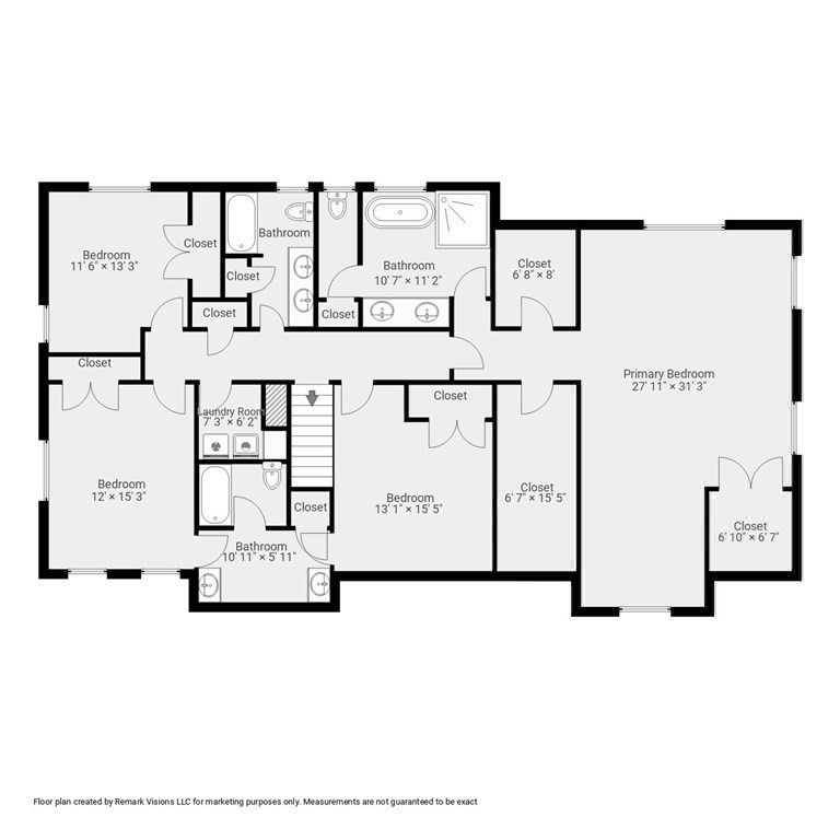 5 Bennett Road Wayland, MA 01778 - Photo 28 of 28 a picture of a floor plan