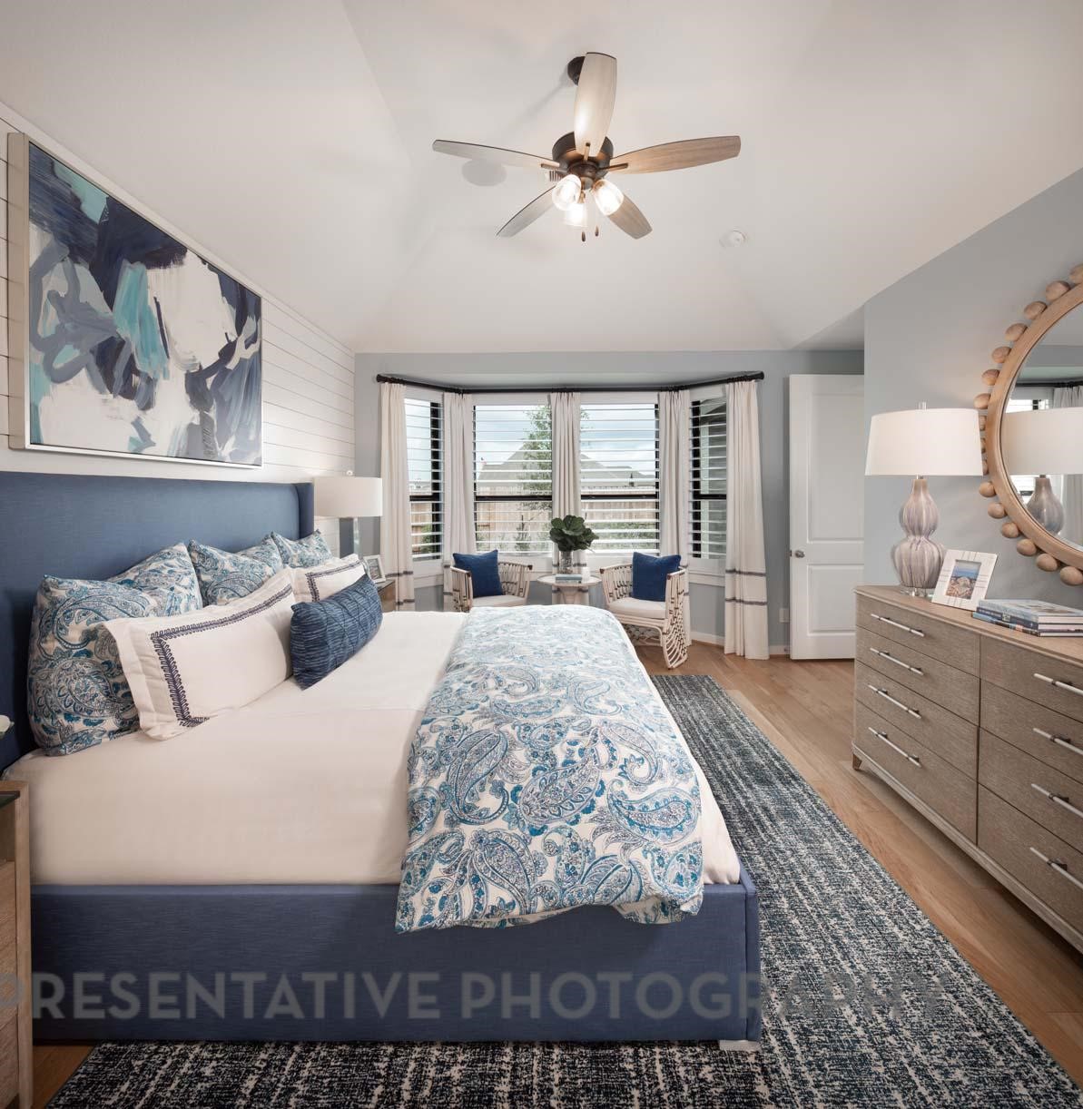 2426 Guava Hls Lane Manvel, TX 77578 - Photo 15 of 48 a bed room with a bed mirror and window