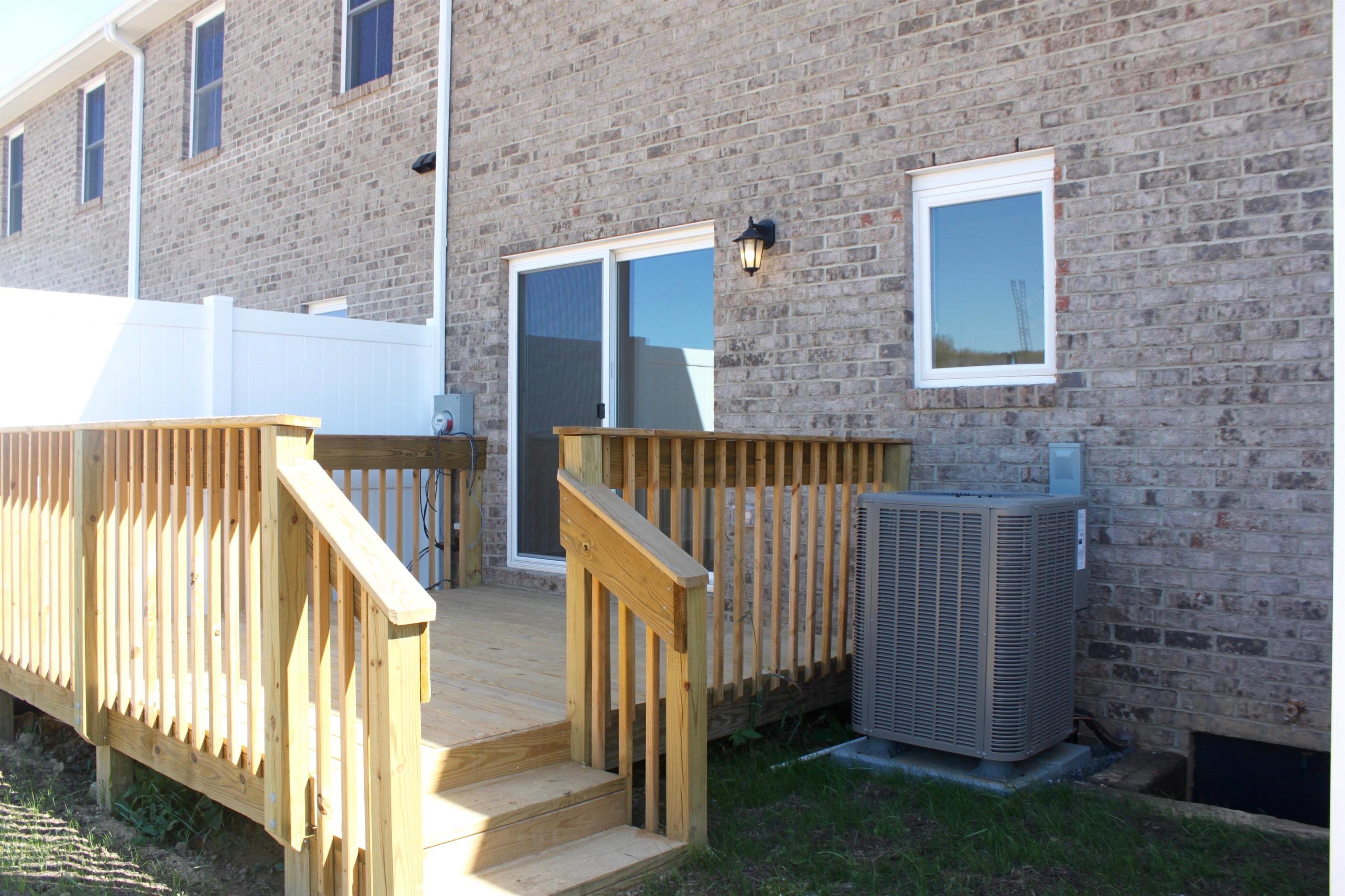 113 Cedar Point Lane Harrisonburg, VA 22802 - Photo 24 of 25 a view of balcony with small garden and stairs