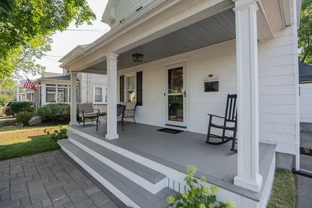a house with garden in front of it