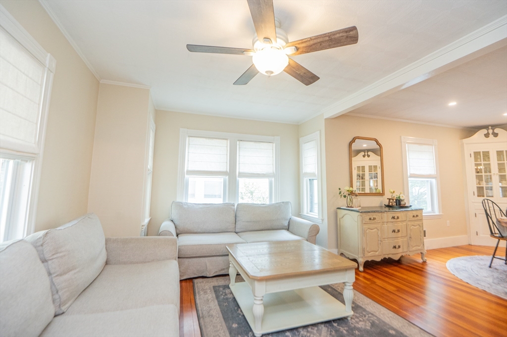 5 Florence Street Danvers, MA 01923 - Photo 24 of 41 a living room with furniture and wooden floor