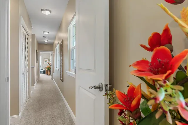 a view of outdoor space with seating area