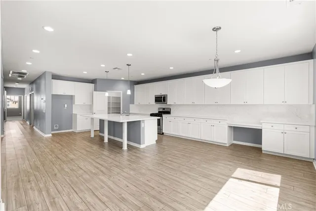 a view of cabinets and sink