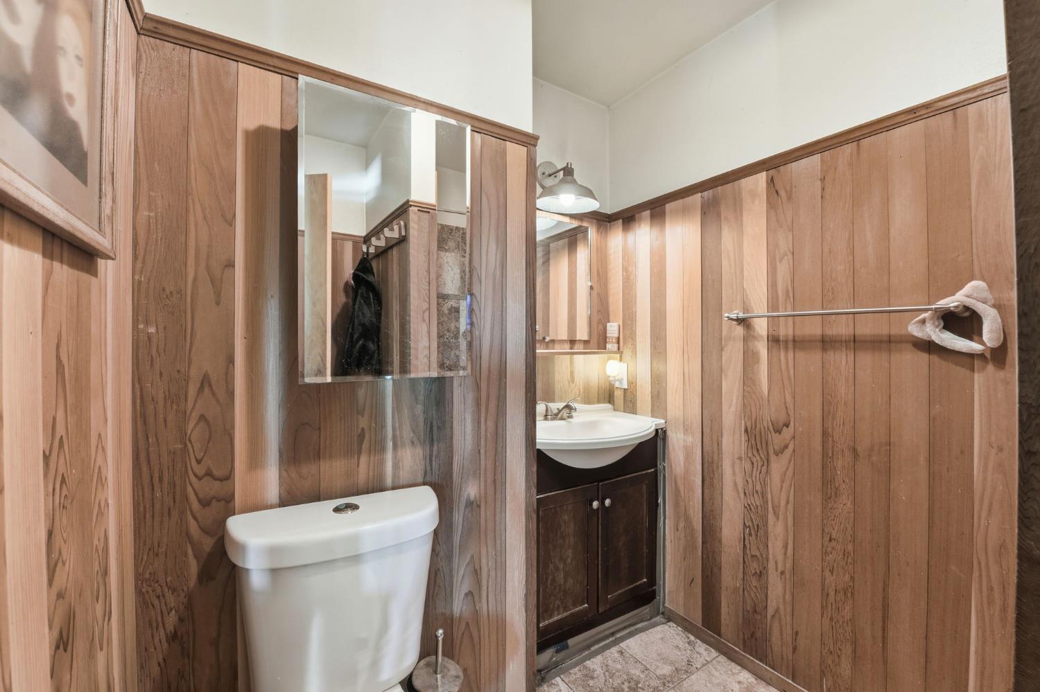 7201 Happy Valley Road Somerset, CA 95684 - Photo 52 of 75 The guest cottage bathroom is adorable and has just as much charm as the rest of the cottage, with a stand up shower stall.
