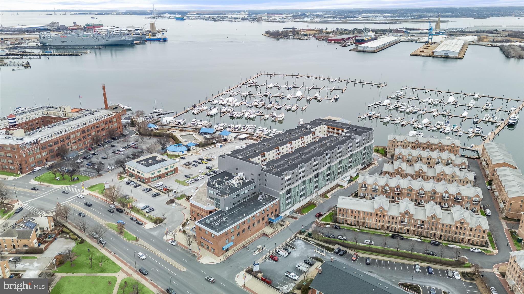 2702 Lighthouse Point East, Unit 522 Baltimore, MD 21224 - Photo 1 of 50 a view of a city