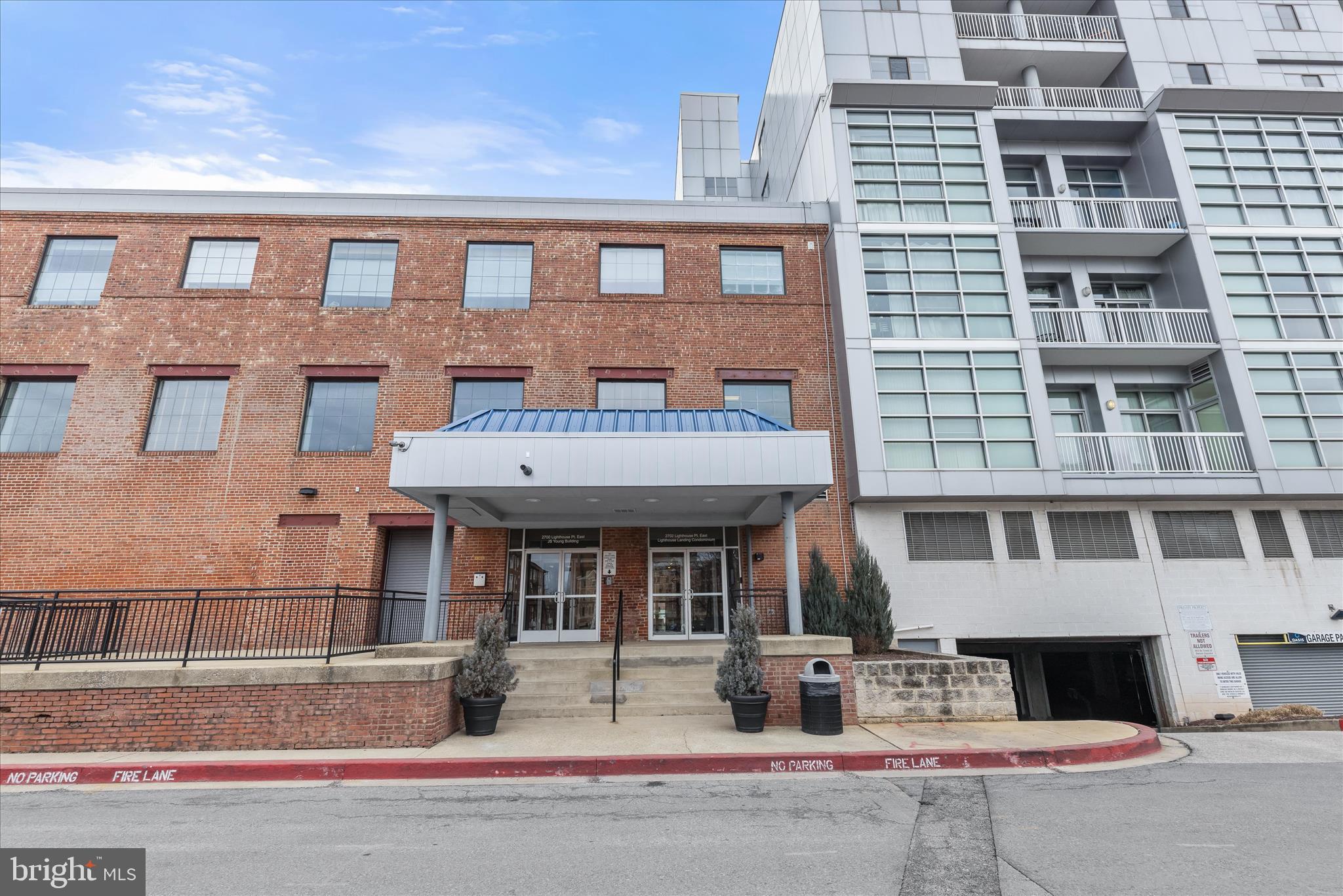 2702 Lighthouse Point East, Unit 522 Baltimore, MD 21224 - Photo 42 of 50 front view of a building