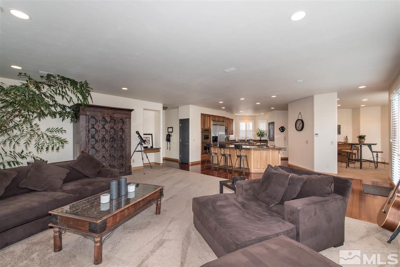 1199 Yates Lane Reno, NV 89509 - Photo 10 of 25 a living room with furniture and kitchen view