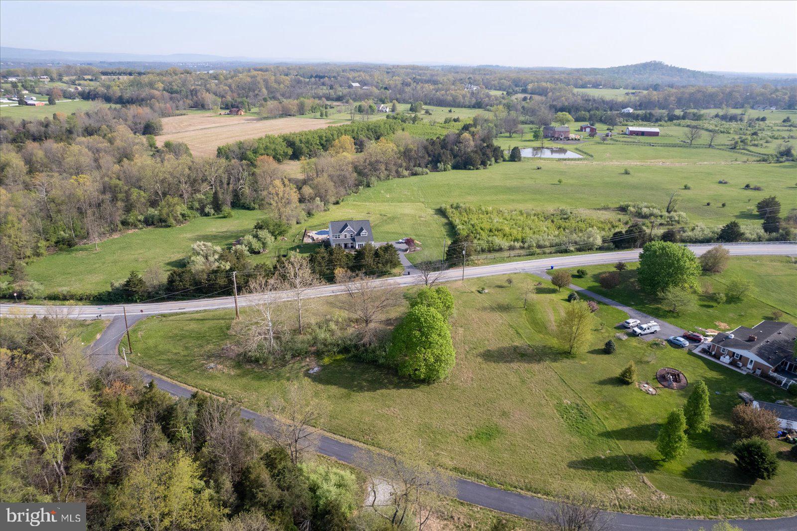 680 Barlow Greenmount Road Gettysburg, PA 17325 - Photo 4 of 5 an aerial view of a houses with outdoor space and trees