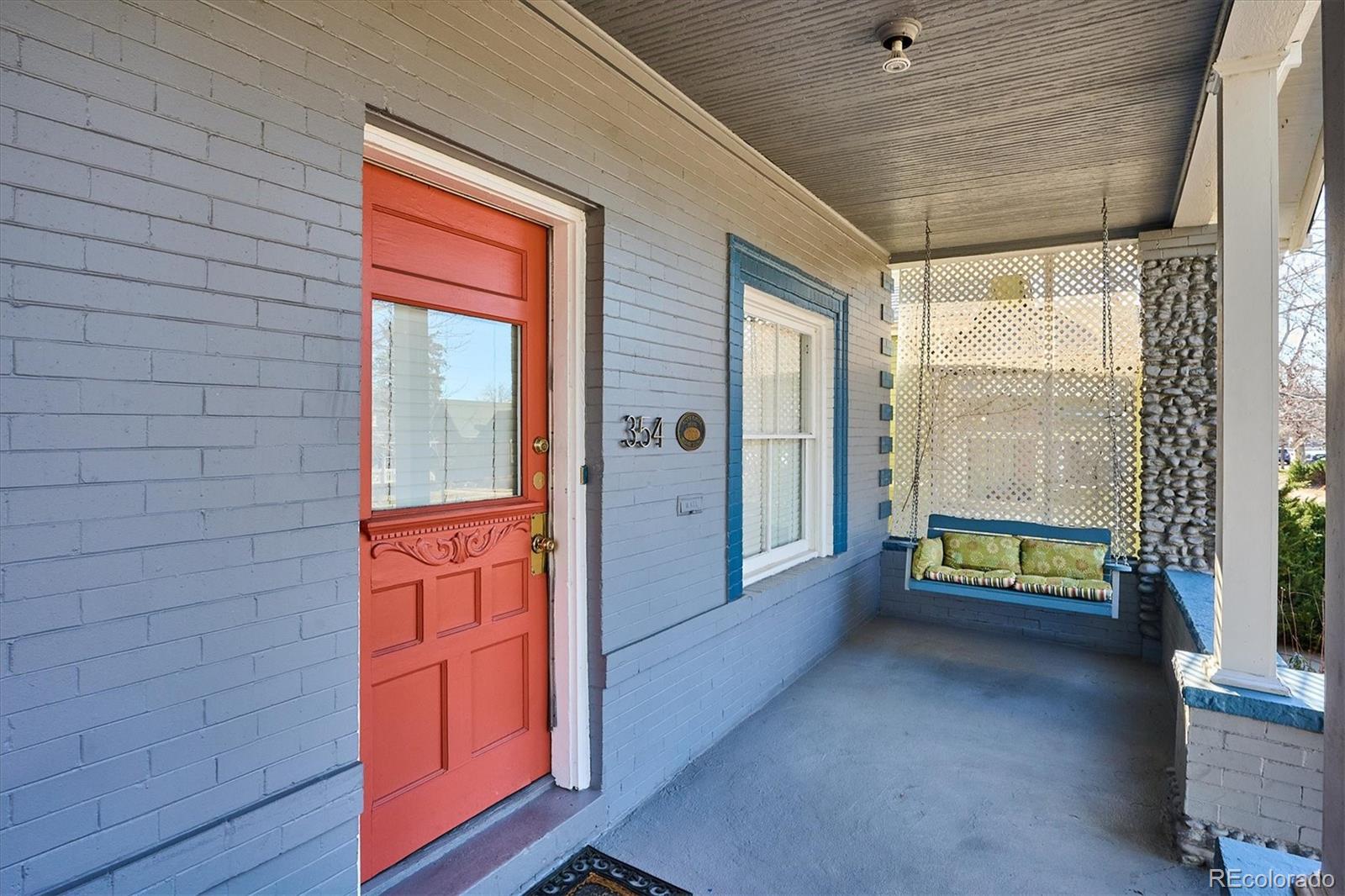 354 North Washington Street Denver, CO 80203 - Photo 5 of 43 a view of an entryway