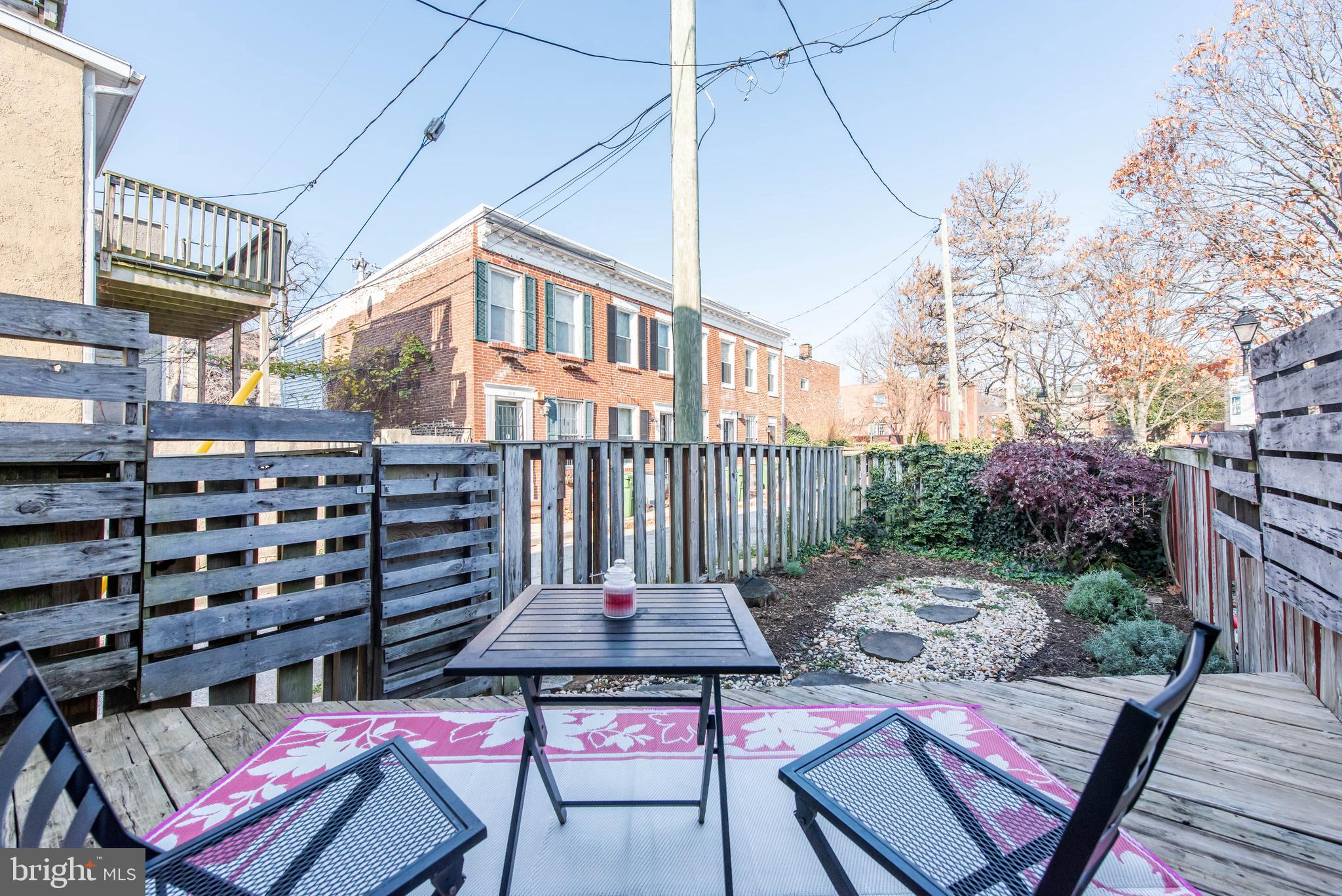 756 Ramsay Street Baltimore, MD 21230 - Photo 31 of 40 Rear Deck / Backyard