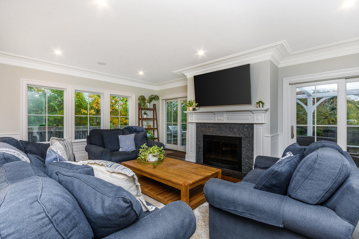 178 Middlesex Road Darien, CT 06820 - Photo 11 of 44 a living room with furniture fireplace and window