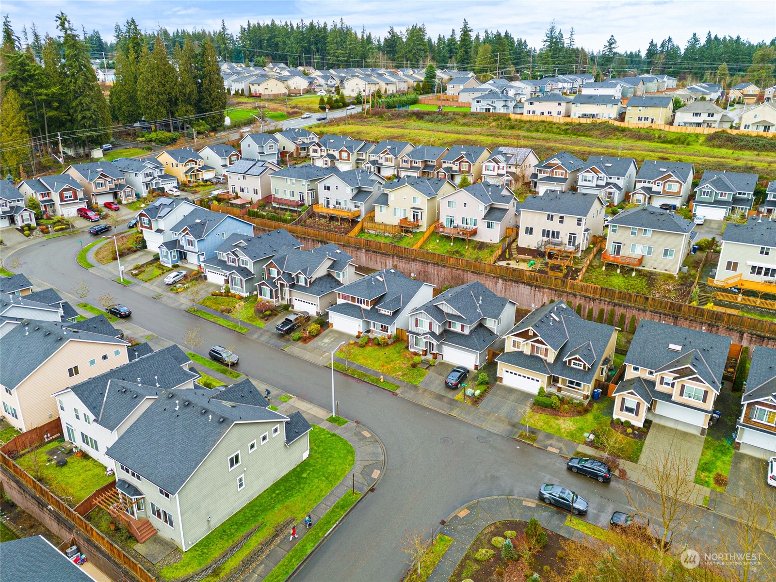 22907 41st Drive Southeast Bothell, WA 98021 - Photo 38 of 39 an aerial view of a swimming pool and an outdoor seating