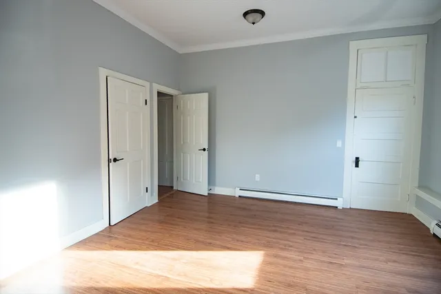 a view of wooden floor