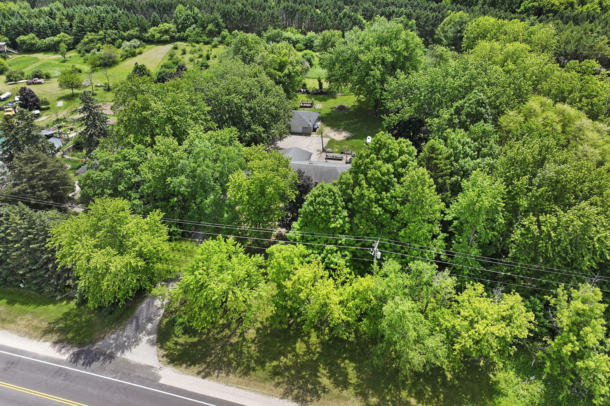 W8139 County Rd A Richmond, WI 53115 - Photo 21 of 23 Drone