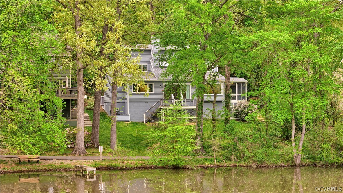 14317 Cove Ridge Place Midlothian, VA 23112 - Photo 3 of 48 a view of a house with a swimming pool