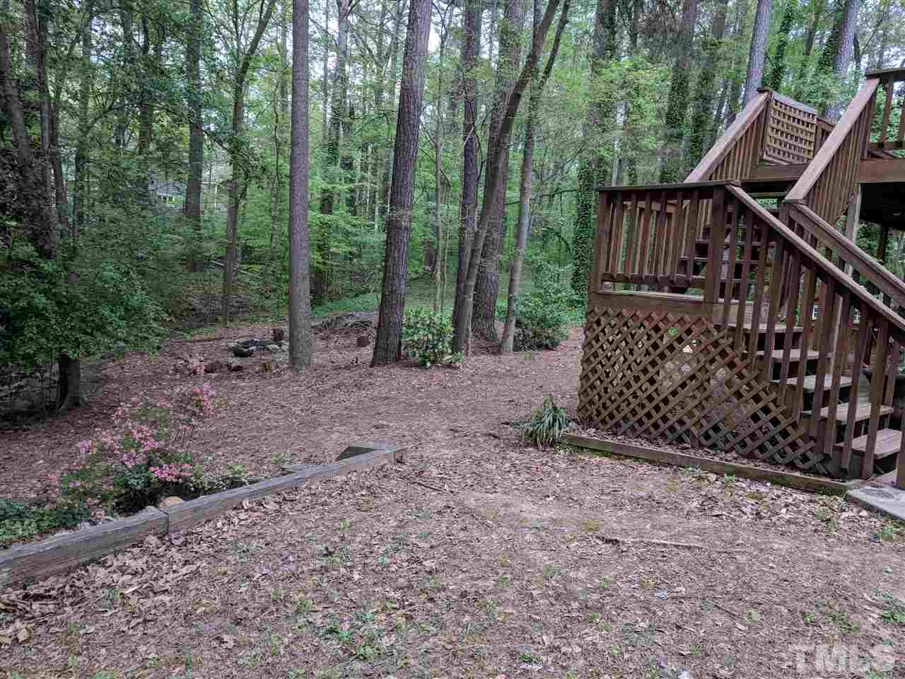18 St James Court Durham, NC 27713 - Photo 4 of 5 a view of stairs and wooden fence