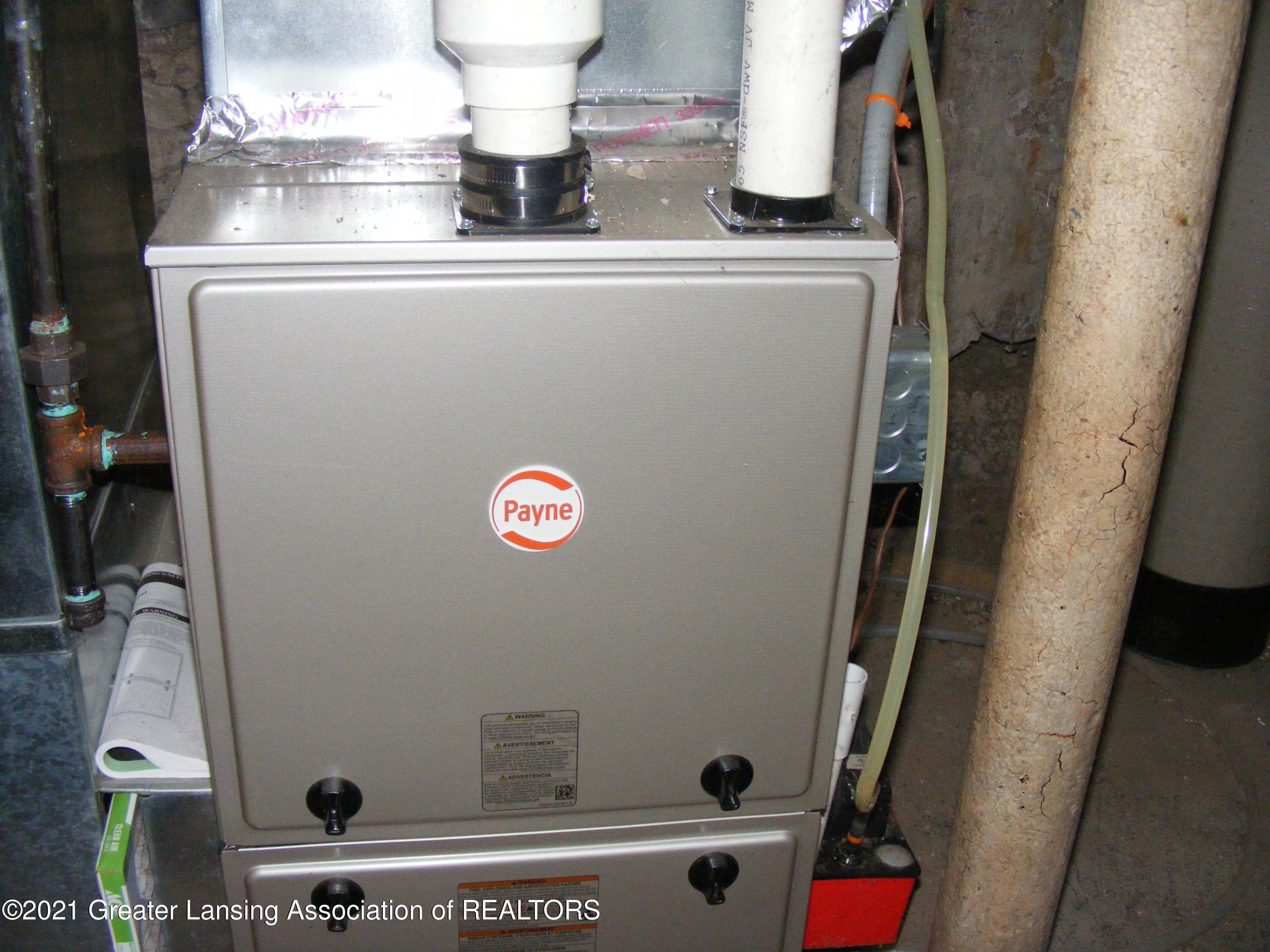 306 Dexter Road Eaton Rapids, MI 48827 - Photo 7 of 37 Basement furnace