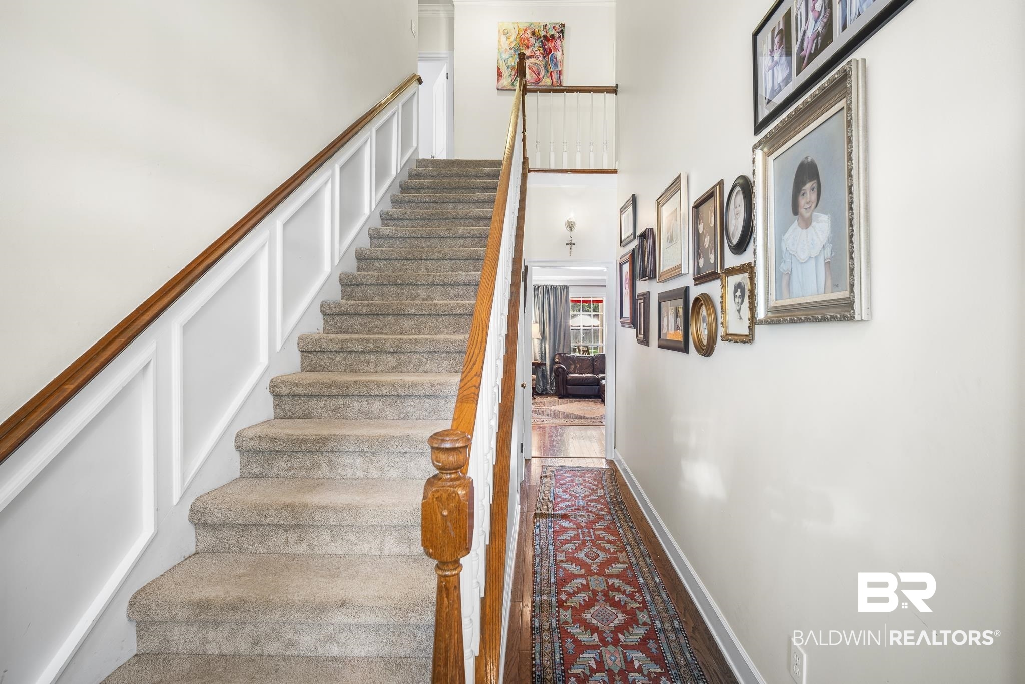 402 Potters Mills Road Daphne, AL 36526 - Photo 5 of 45 Stairs with baseboards