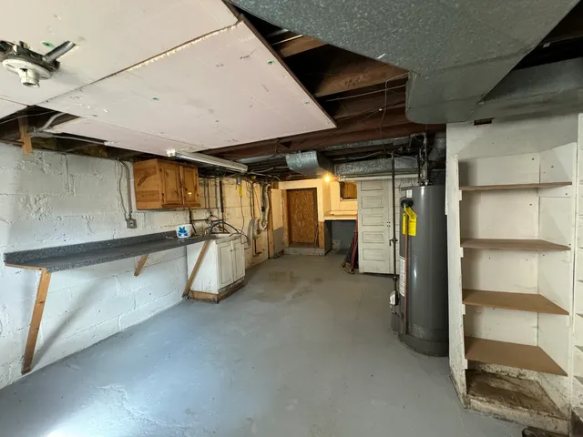 a view of under construction area and staircase