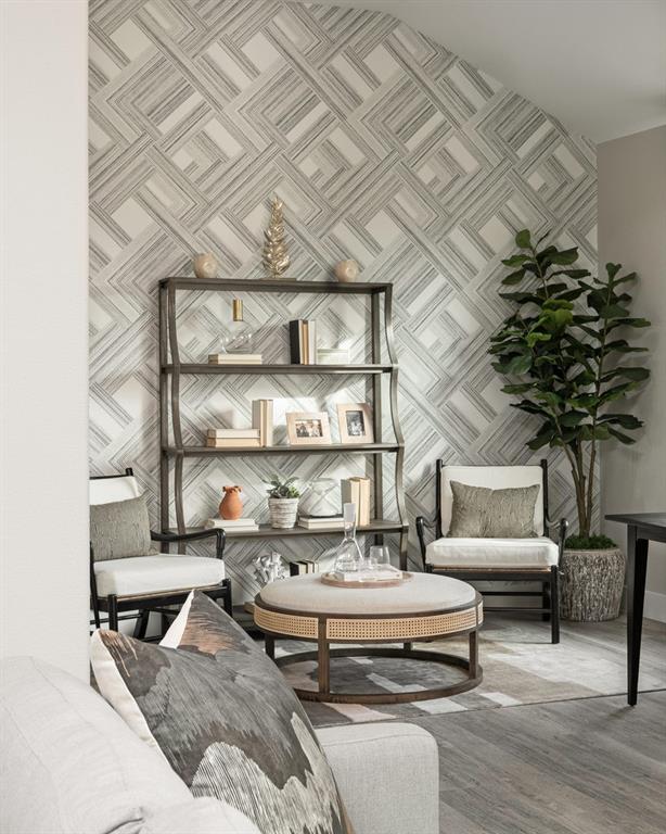 2216 Shady Elm Road Midlothian, TX 76065 - Photo 5 of 16 a living room with furniture and wooden floor