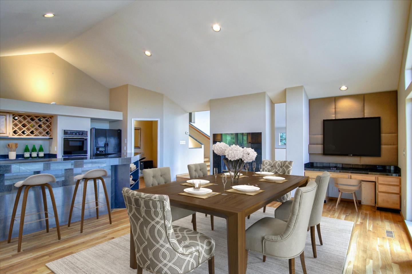 3435 Rio Road Carmel, CA 93923 - Photo 11 of 69 a view of a dining room with furniture