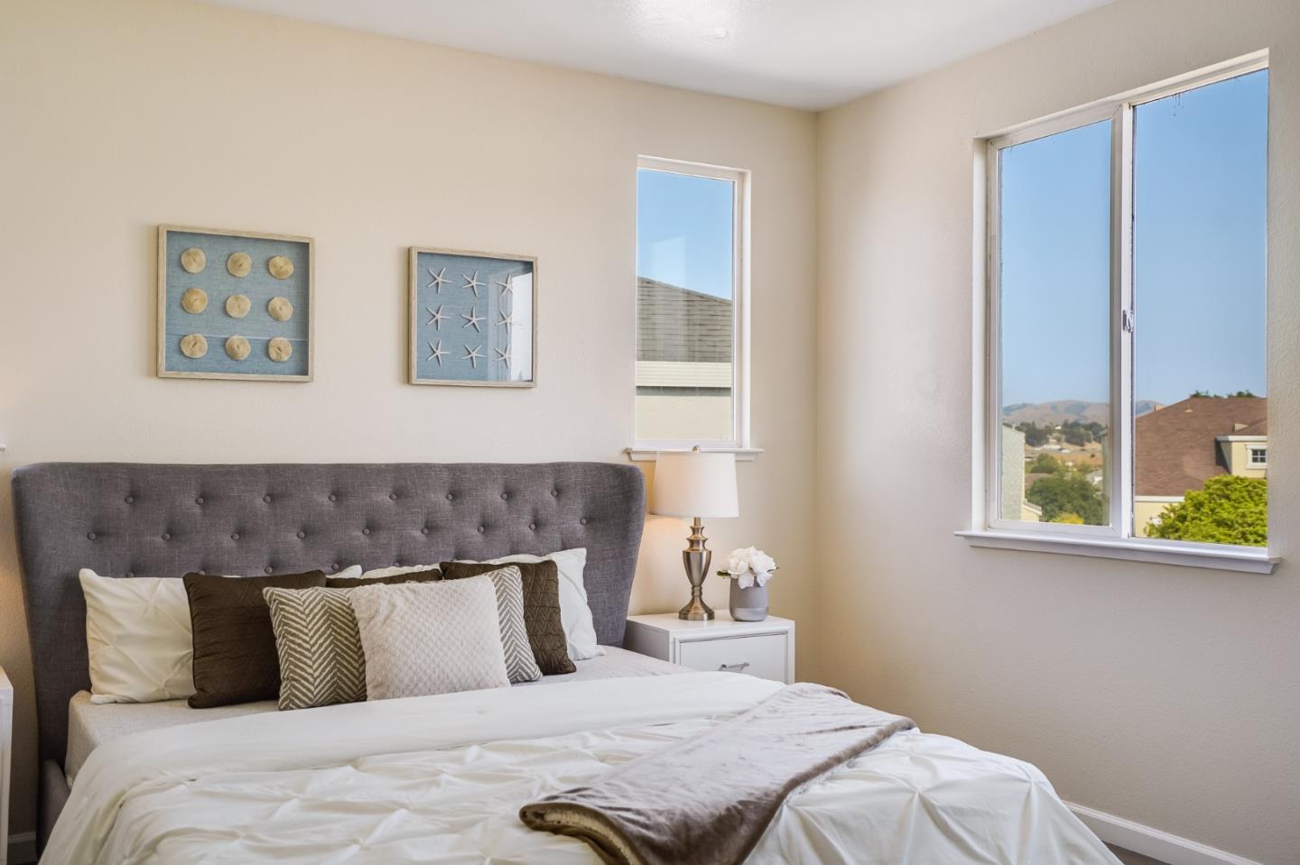 330 Titan Way Hercules, CA 94547 - Photo 21 of 37 a bedroom with a large bed and a window