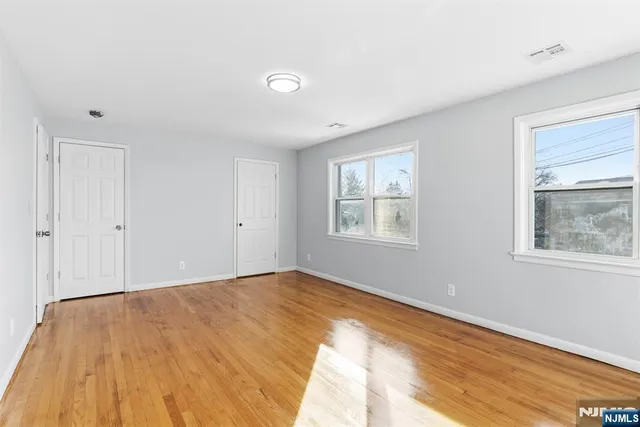 a view of a walk in closet