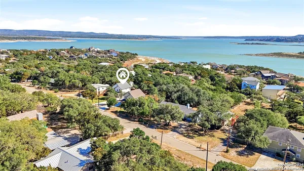 a view of an ocean and beach