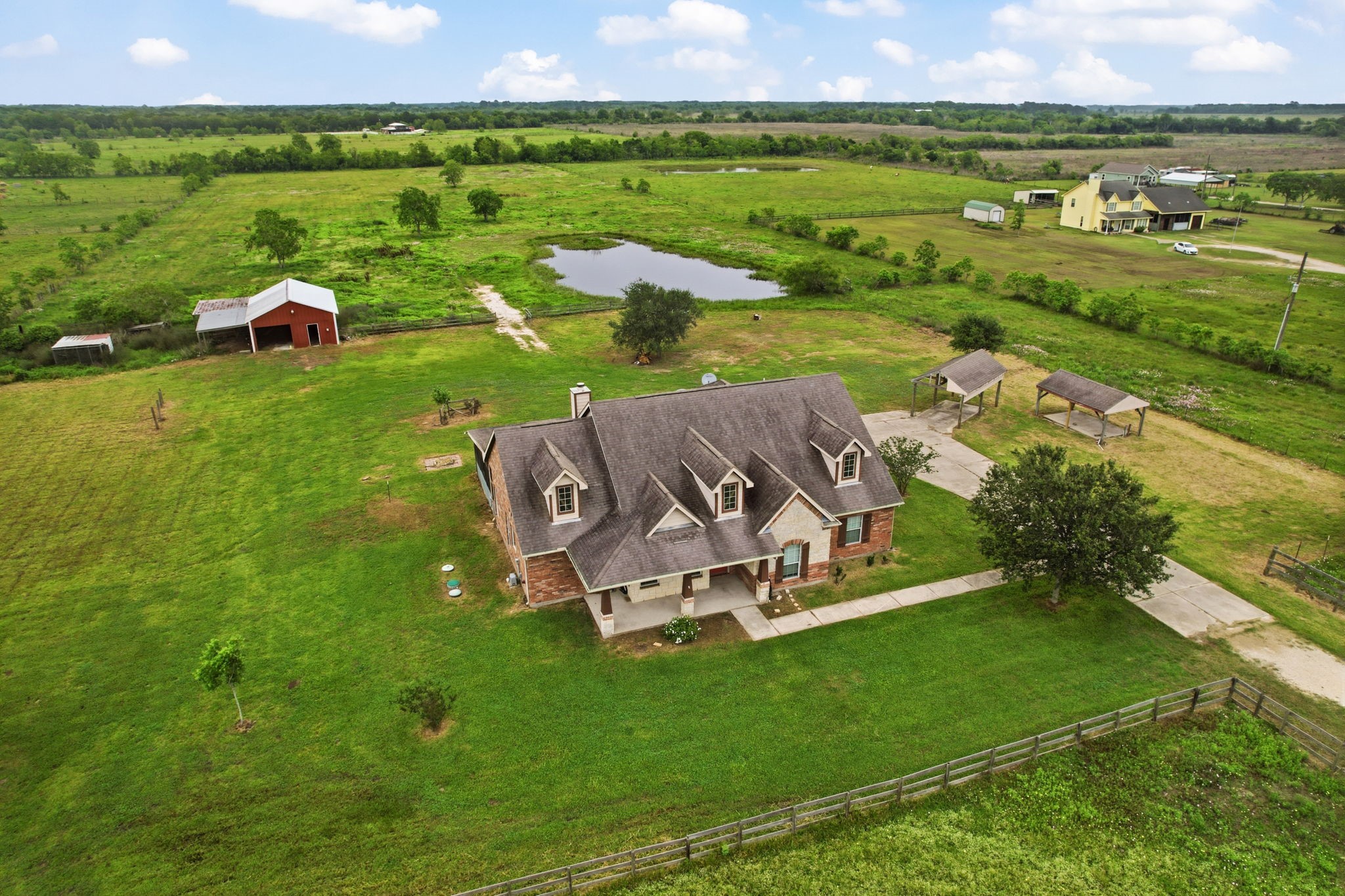 1405 Big Hill Road Winnie, TX 77665 - Photo 13 of 43 a view of a garden with an outdoor space