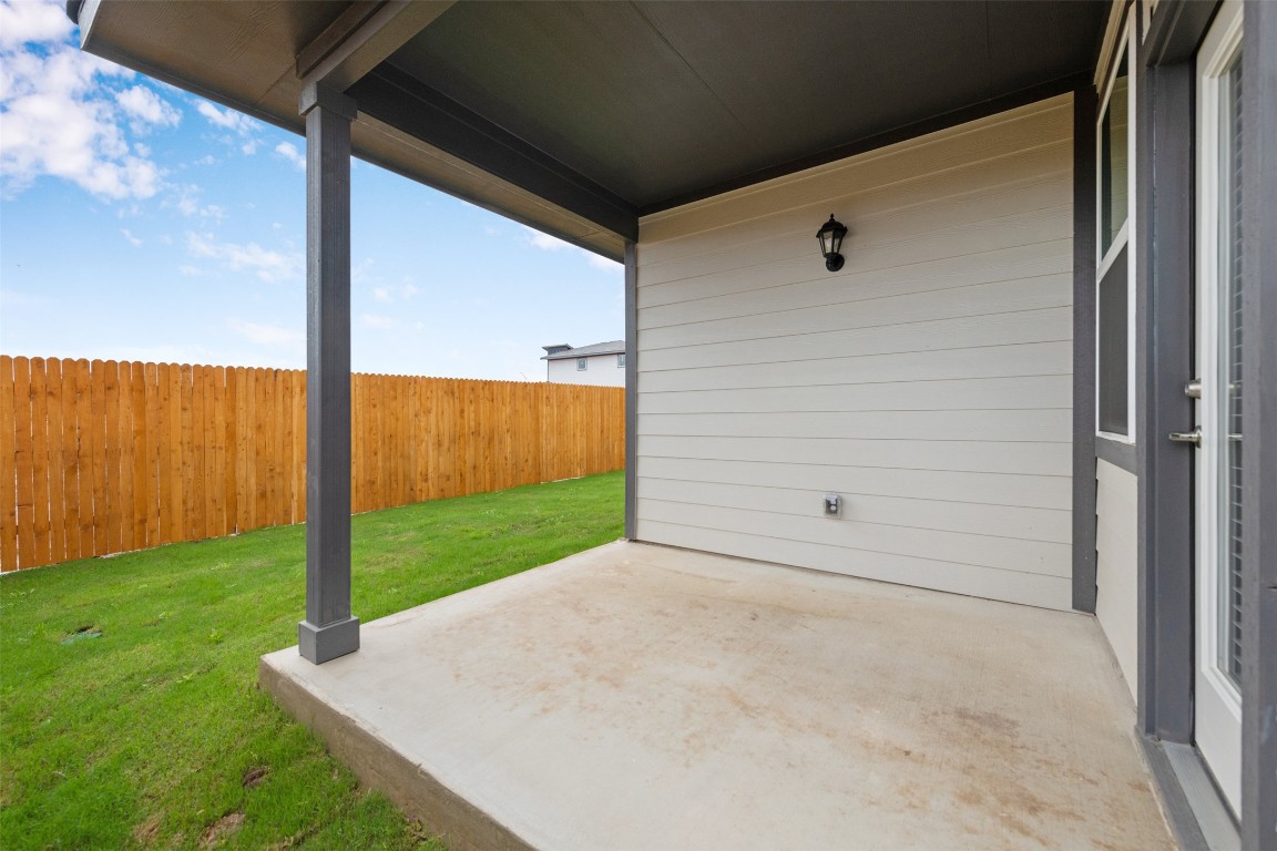 289 Deserti Road Leander, TX 78641 - Photo 19 of 19 a view of a back yard of a house
