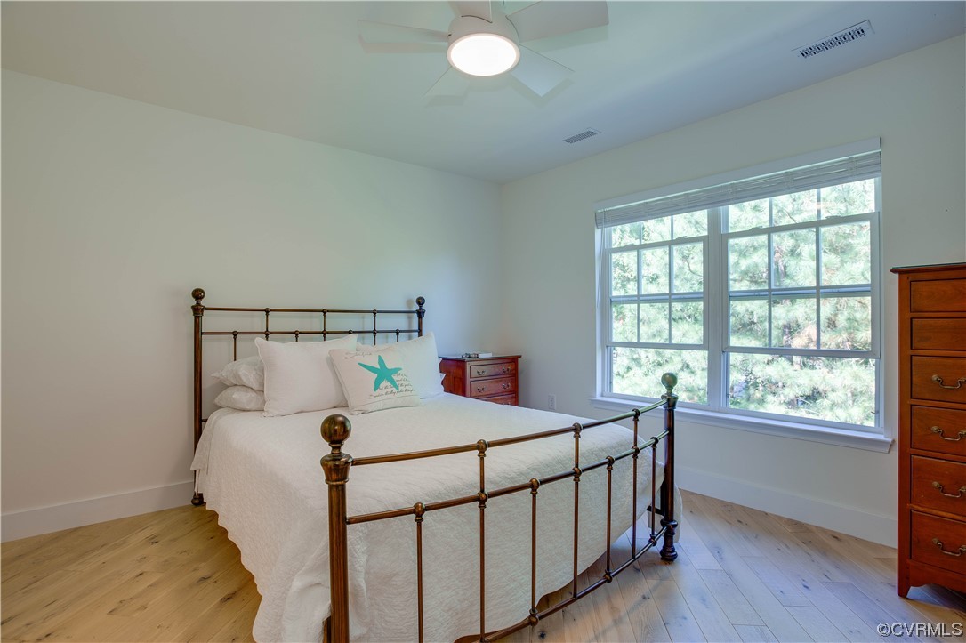 13312 Ridgemoor Lane Midlothian, VA 23114 - Photo 24 of 38 Master bedroom with ceiling fan and continuation o