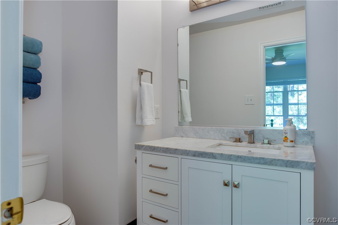 13312 Ridgemoor Lane Midlothian, VA 23114 - Photo 26 of 38 Totally updated master bath is large vanity, tiled