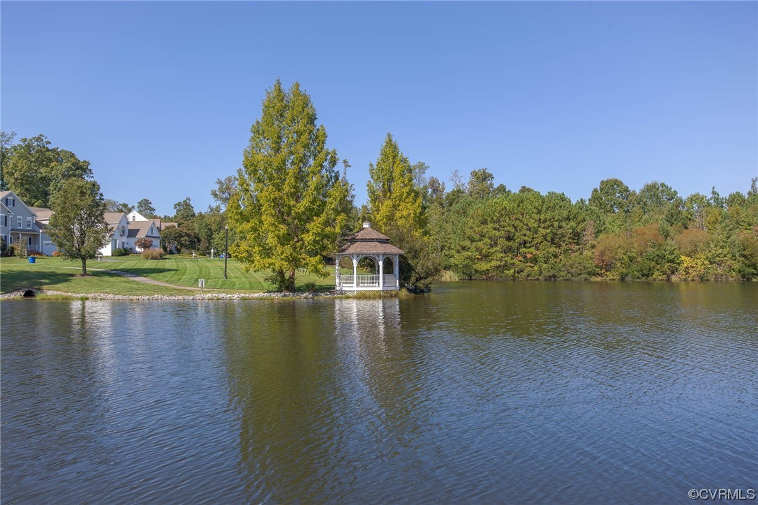 13312 Ridgemoor Lane Midlothian, VA 23114 - Photo 36 of 38 Lake in the community. Water view featuring a gaze