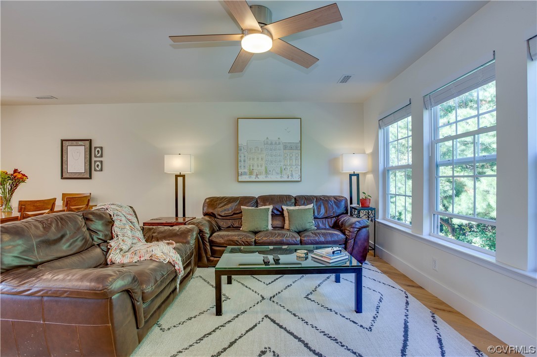 13312 Ridgemoor Lane Midlothian, VA 23114 - Photo 8 of 38 Great room featuring ceiling fan, lots of natural