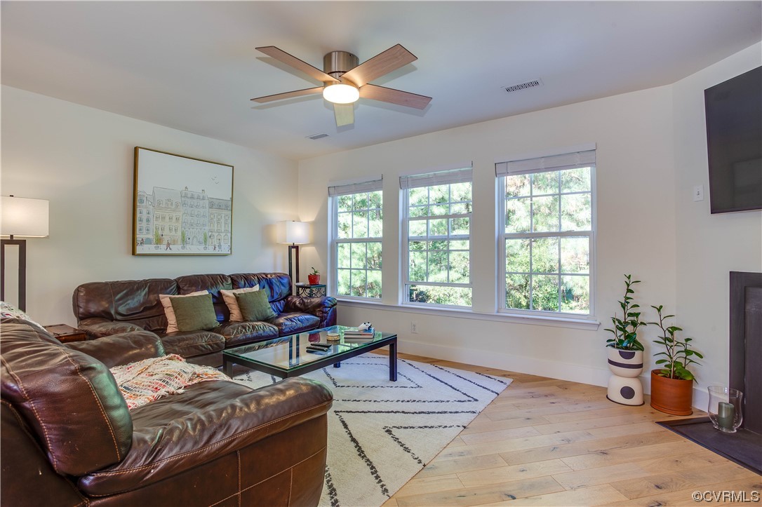13312 Ridgemoor Lane Midlothian, VA 23114 - Photo 10 of 38 Notice the beautiful light colored hardwood floors