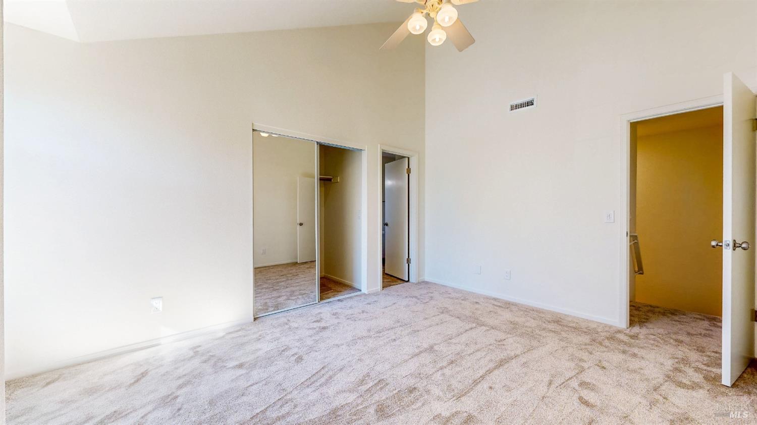 158 North Dutton Avenue Santa Rosa, CA 95401 - Photo 29 of 50 a view of a big room with wooden floor and a chandelier fan