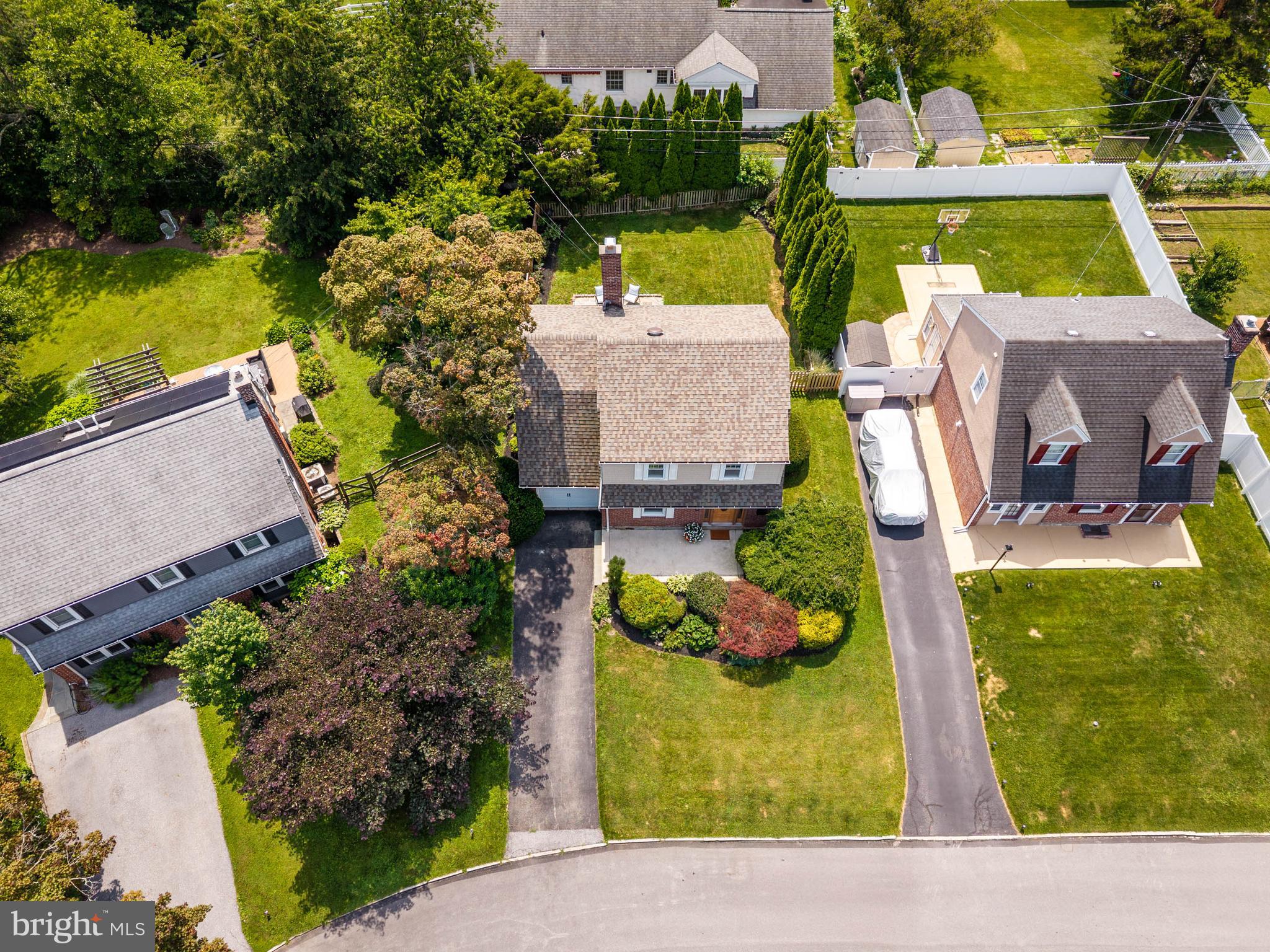 393 Grange Road Wayne, PA 19087 - Photo 3 of 31 Overhead view