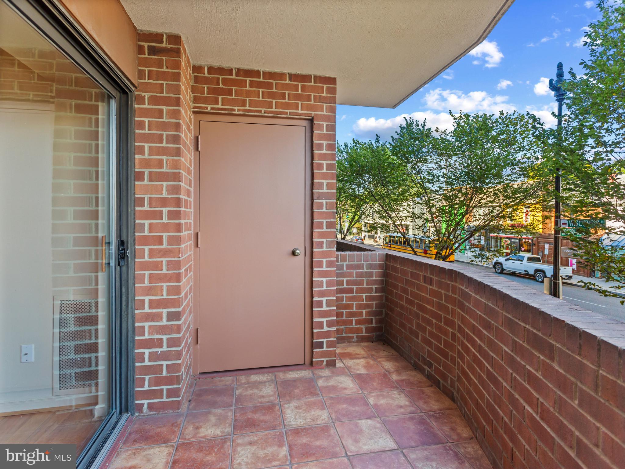 2320 Wisconsin Avenue Northwest, Unit 206 Washington, DC 20007 - Photo 15 of 32 a view of balcony