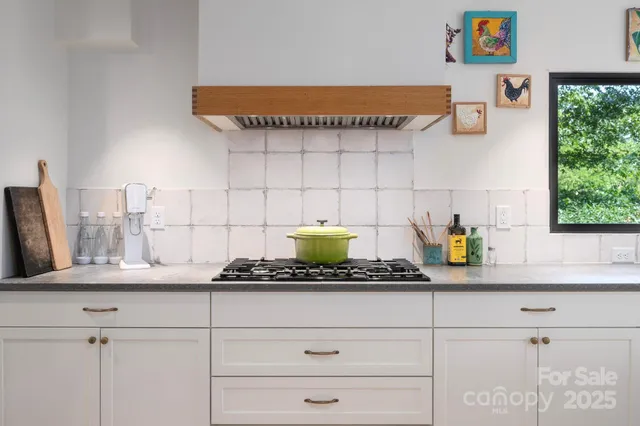 a close view of dining table