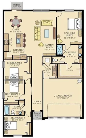$2,399 | 5071 Four Strand Court, St. Cloud, FL 34772
