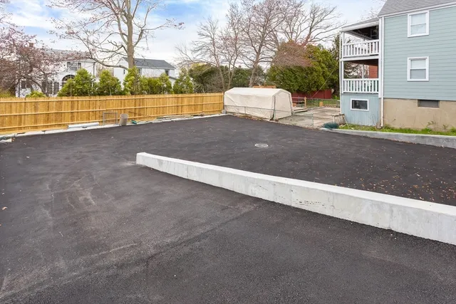 a view of a terrace with outdoor space