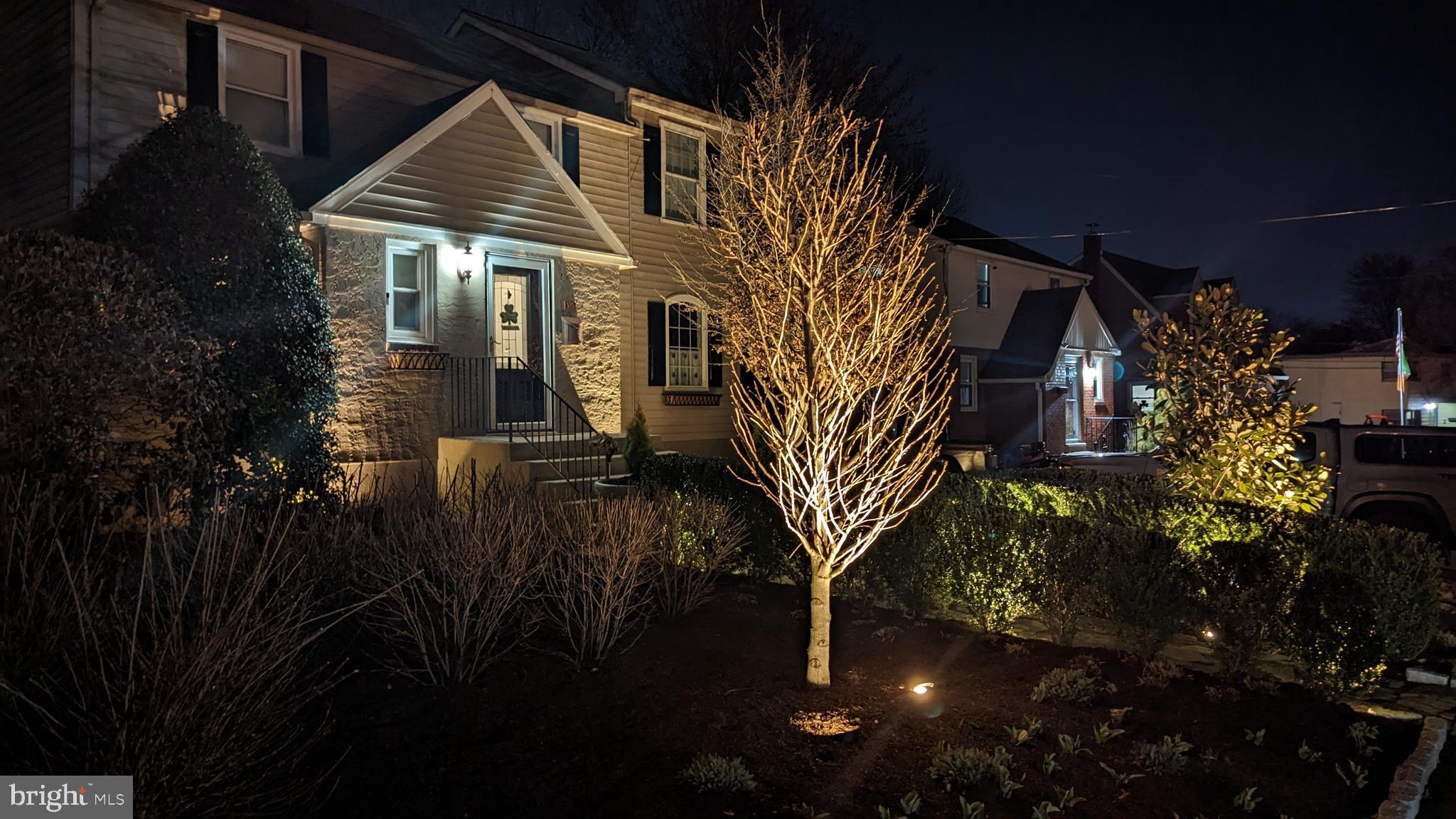 525 Crum Lynne Road Ridley Park, PA 19078 - Photo 4 of 46 Exterior - Left Front - Night