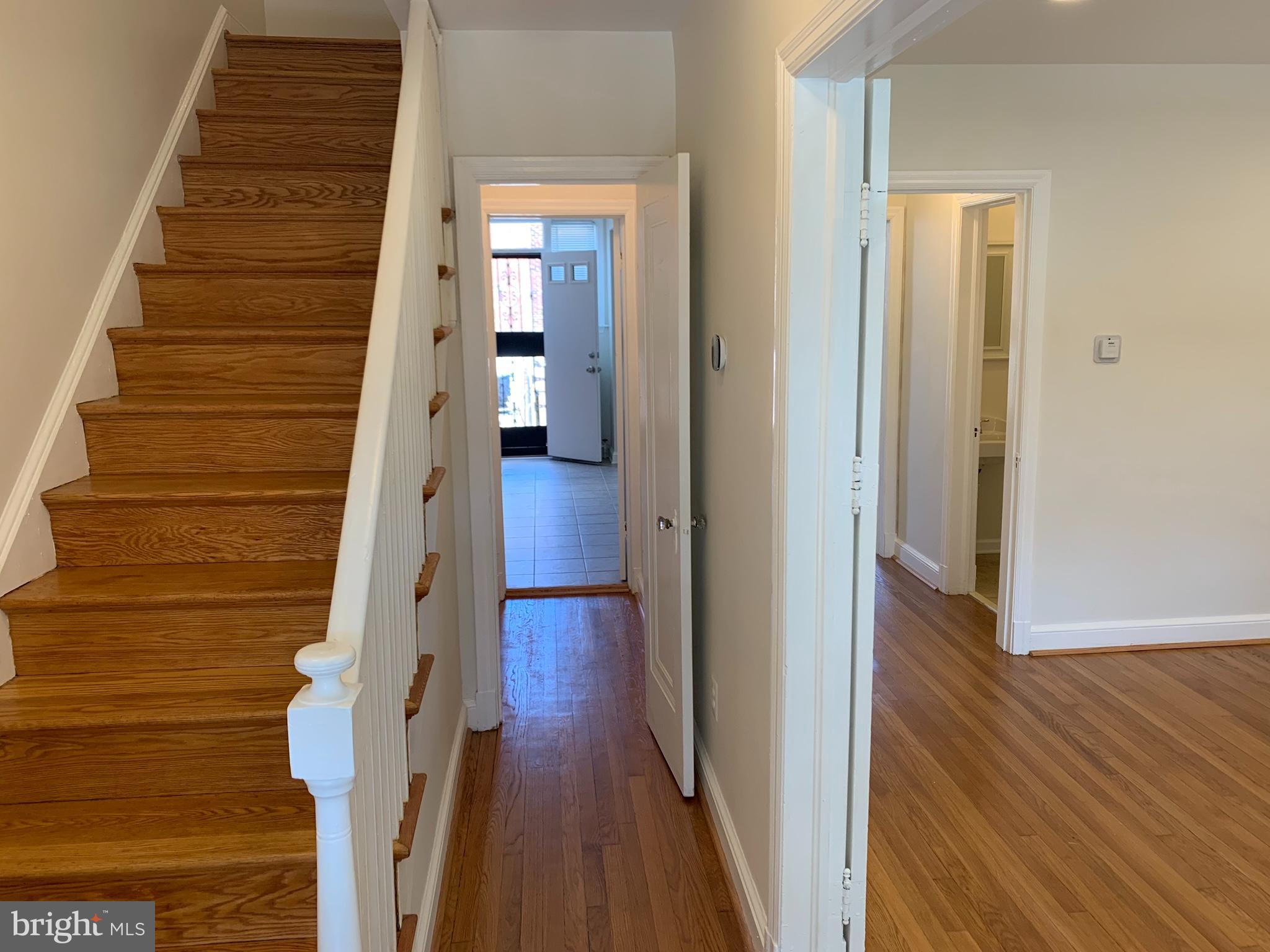 1326 Holbrook Street Northeast Washington, DC 20002 - Photo 11 of 21 a view of a hallway with wooden floor and entryway