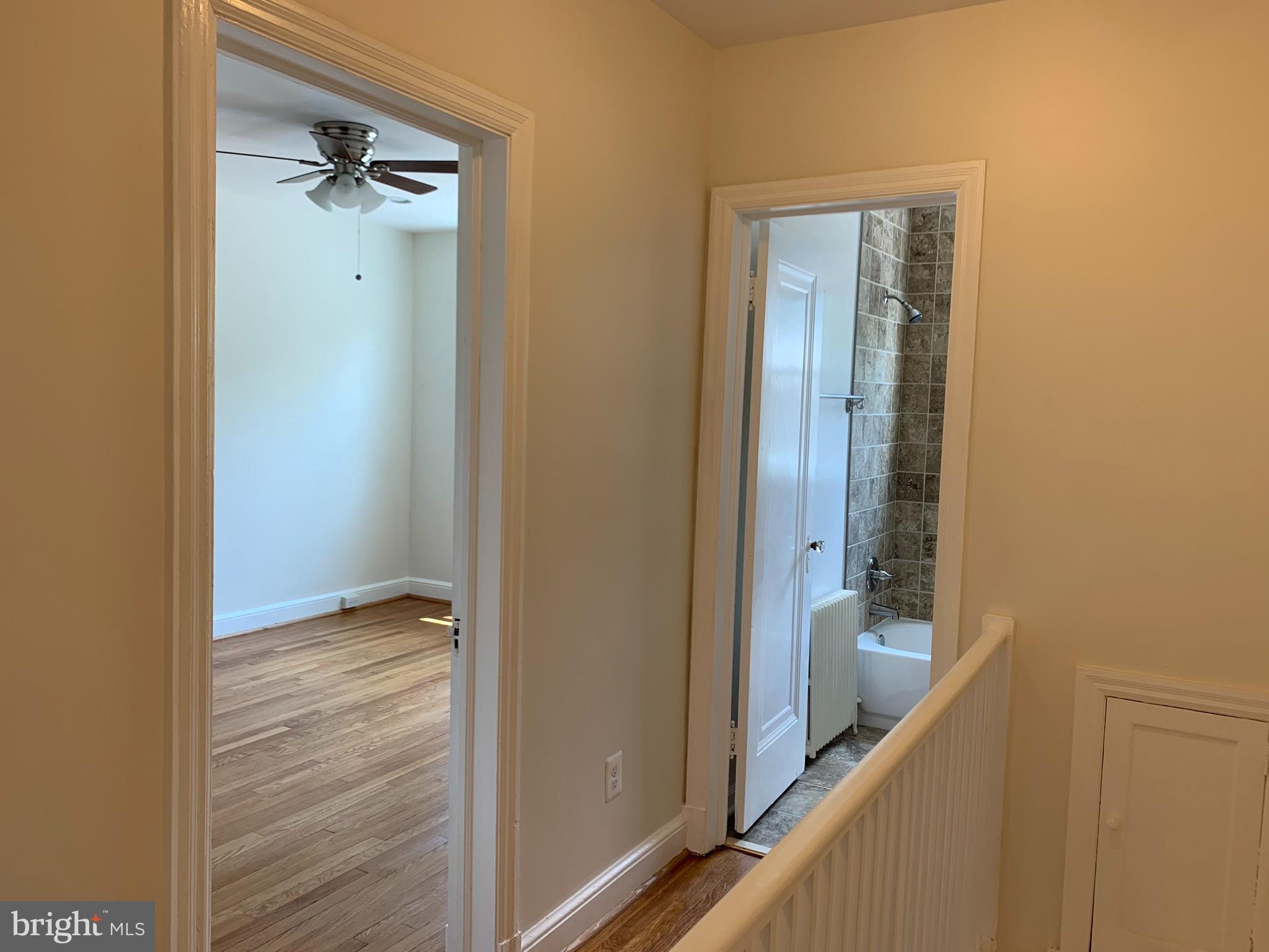 1326 Holbrook Street Northeast Washington, DC 20002 - Photo 13 of 21 a view of a bathroom from a hallway