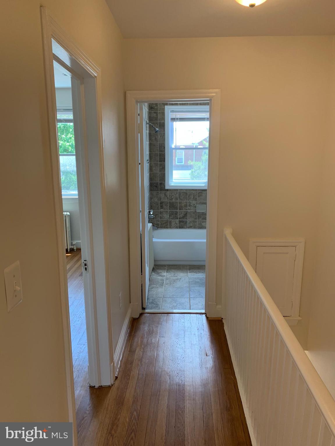 1326 Holbrook Street Northeast Washington, DC 20002 - Photo 16 of 21 a view of a hallway with wooden floor and interior