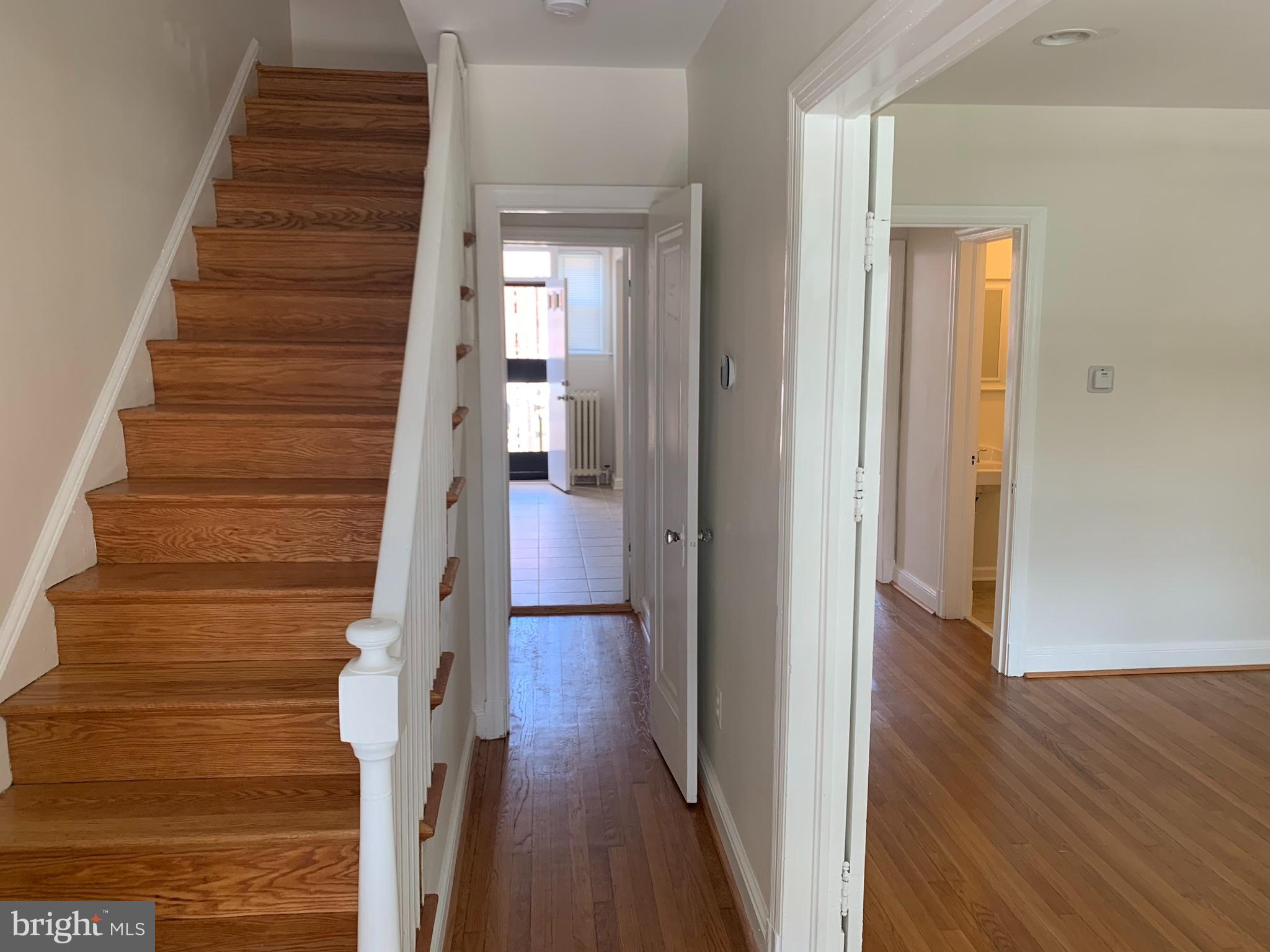1326 Holbrook Street Northeast Washington, DC 20002 - Photo 7 of 21 a view of a hallway with wooden floor and entryway
