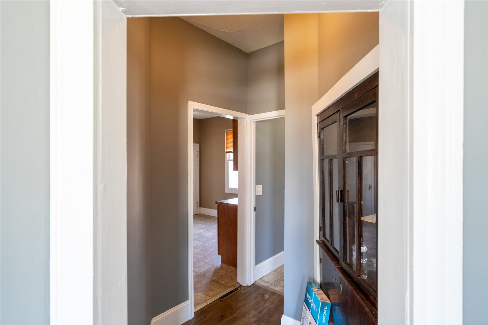 902 West Grove Street Bloomington, IL 61701 - Photo 17 of 17 a view of a hallway with wooden floor